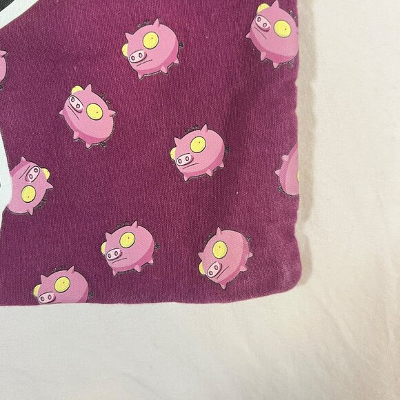 VTG Nickelodeon Invader Zim Girr Tote Bag Purse 2000s Cartoon - Picture 6 of 9